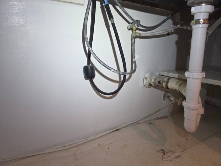 Under Sink Drywall Repair in Austin — austin handyman