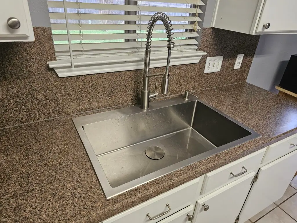 Sink Installation in Round Rock — single sink upgrade