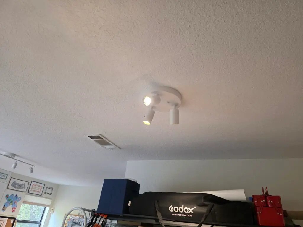 Light Fixture Installation and Pegboard Mounting in Austin — austin tx