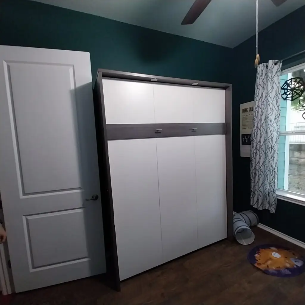 Murphy Bed Installation and Trim Work in Round Rock — murphy bed installation