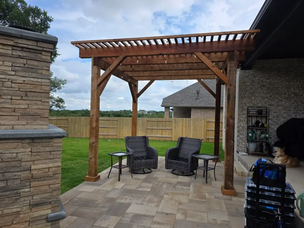 Outdoor Lighting Installation in Georgetown — backyard lighting