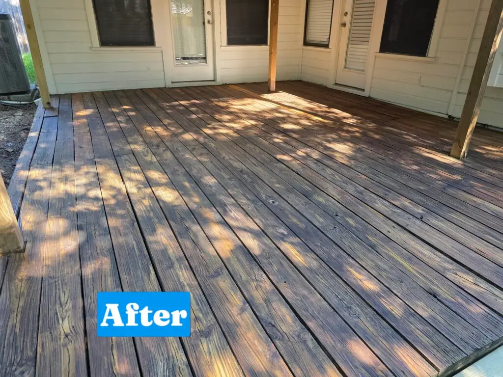 Deck Refinishing Austin — deck board replacement
