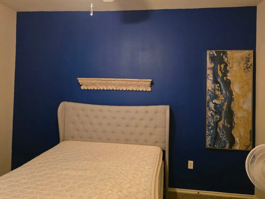 Painting and Mounting Services in Austin — accent wall painting