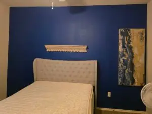 Painting and Mounting Services in Austin — accent wall painting