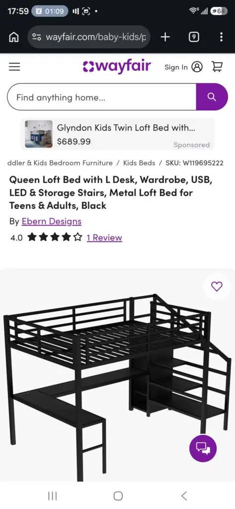 Loft Bed Assembly in Pflugerville — furniture assembly